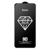 Защитное стекло Hoco A34 9D Large Arc dustproof for iPhone 14/13/13 Pro / Захисне скло / Плівки + №9190