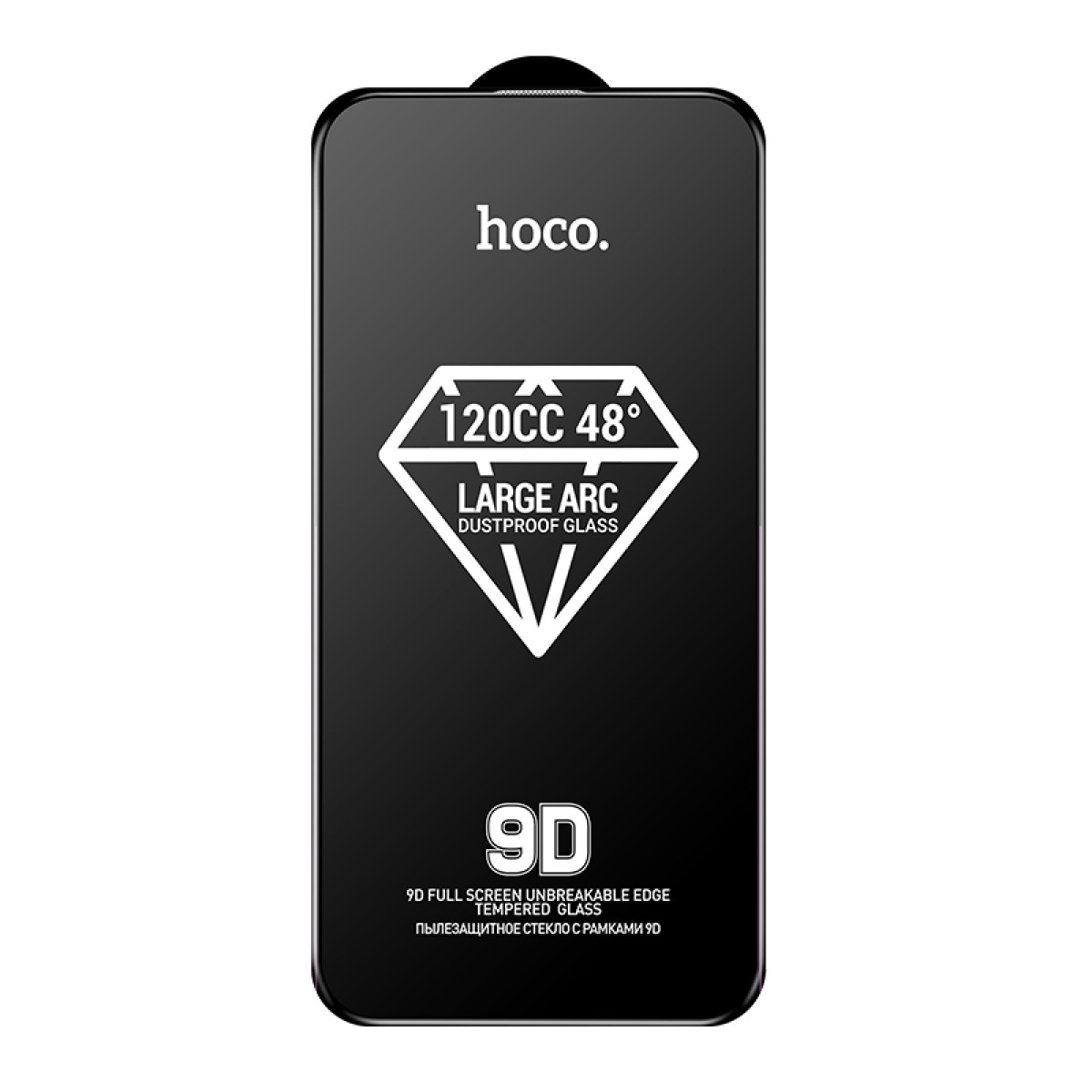 Защитное стекло Hoco A34 9D Large Arc dustproof for iPhone X/XS/11 Pro