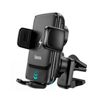 Автодержатель Hoco S35 Smart alignment wireless charging car holder / Всё для автомобилей + №8793
