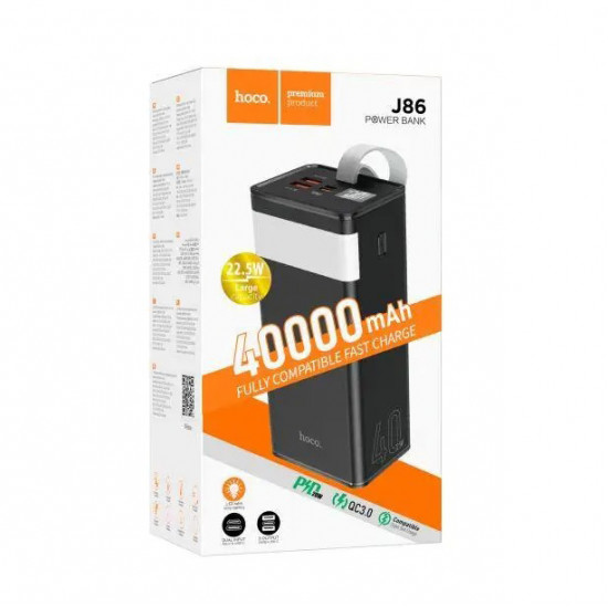 Power Bank Hoco J86 Powermaster 22.5W fully compatible 40000mAh