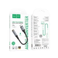 Кабель-переходник Hoco LS36 Fresh Digital Type-C to 3.5 audio converter / Перехідники/подовжувачі + №9815