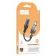 Кабель-перехідник Hoco LS37 Spirit transparent digital audio converter Type-C to 3.5mm