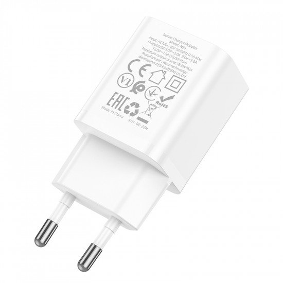 СЗУ Hoco N26 Maxim single port QC3.0 charger(EU)