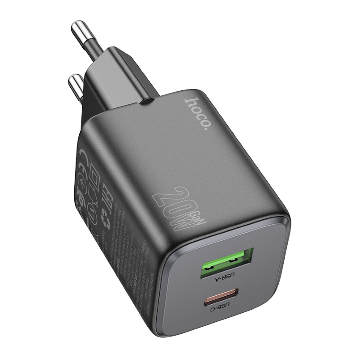 СЗУ Hoco N41 Almighty PD20W+QC3.0 charger