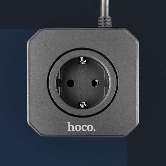 Удлинитель Hoco NS8 Sharp 5 position(PD20W/1C3A) desktop socket