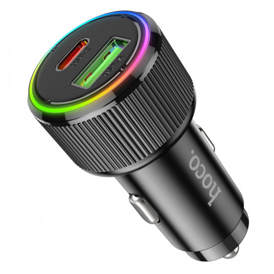 Автодержатель Hoco NZ14A Guerrero PD20W+QC3.0 car charger