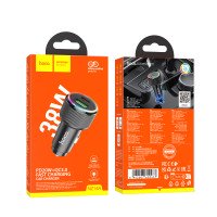 АЗУ Hoco NZ14A Guerrero PD20W+QC3.0 car charger / Бренди + №9811