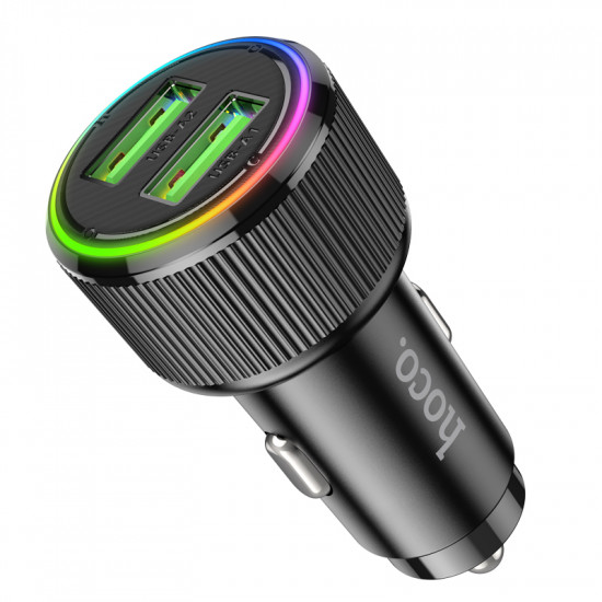 Автодержатель Hoco NZ14 Guerrero 36W dual-port car charger