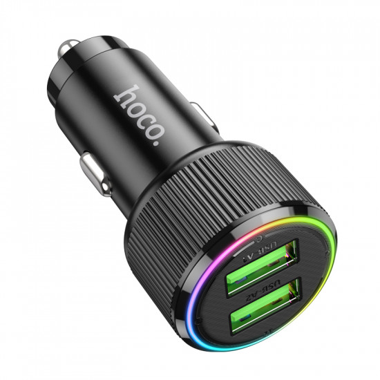 Автодержатель Hoco NZ14 Guerrero 36W dual-port car charger