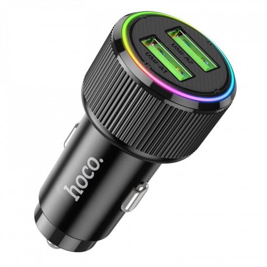 Автоутримувач Hoco NZ14 Guerrero 36W dual-port car charger