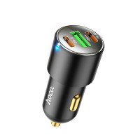АЗУ Hoco NZ6 PD45W 3-port(2C1A) car charger / АЗУ + №8785