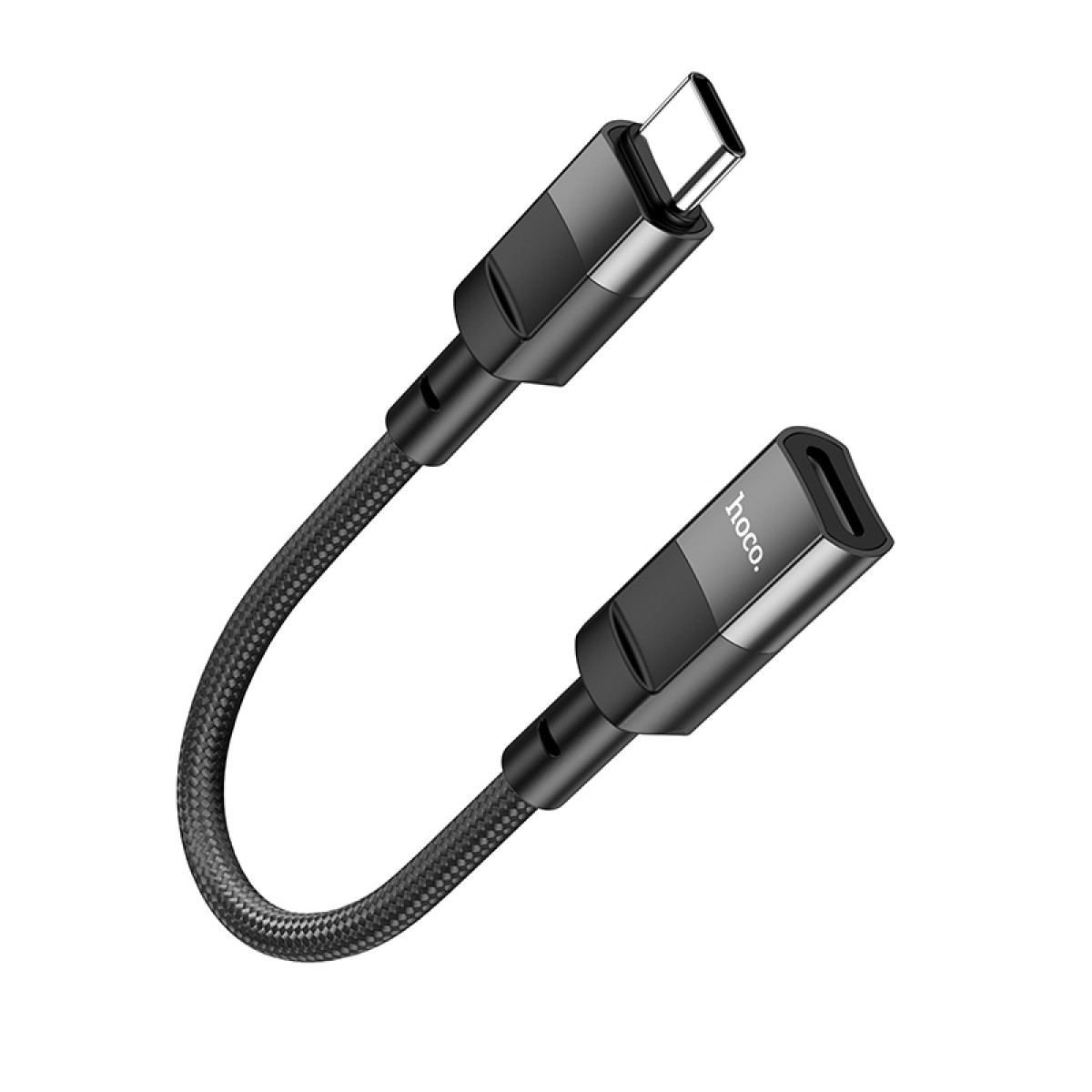 Кабель Hoco U107 Type-C male to iP female adapter cable(L=0.1m)