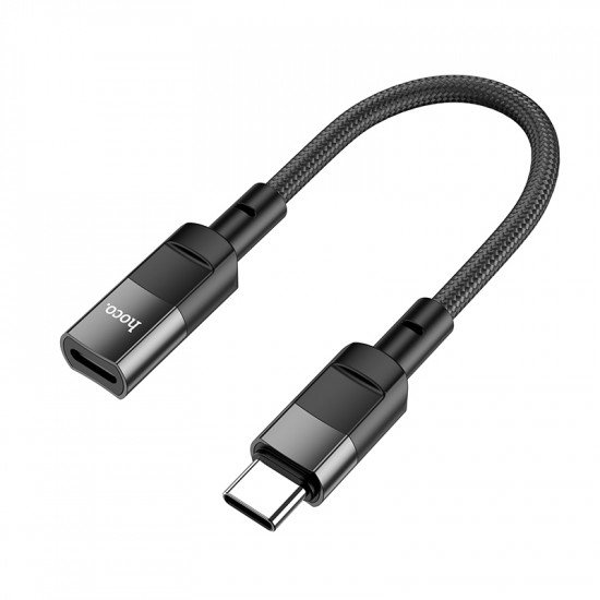 Кабель Hoco U107 Type-C male to iP female adapter cable(L=0.1m)