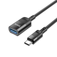 Кабель Hoco U107 Type-C male to USB female USB3.0 charging data sync  extension cable / Кабели / Переходники + №8799
