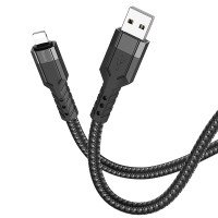 Кабель Hoco U110 iP charging data cable / USB + №8803