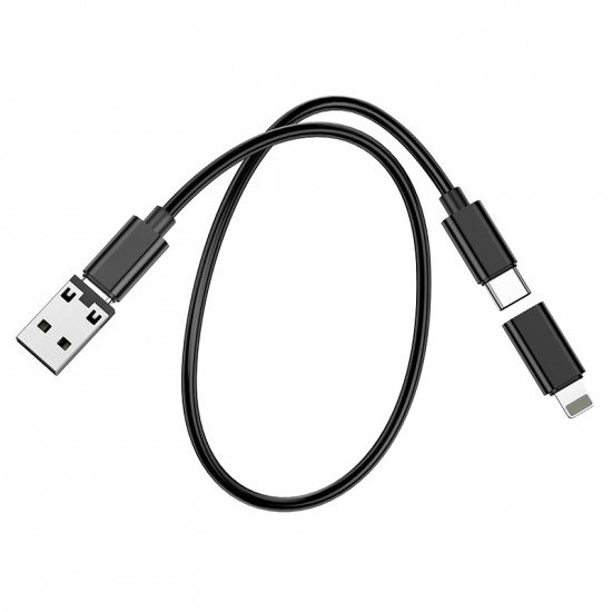 Набор адаптеров Hoco U114 Treasure box storage charging data cable set