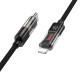 Кабель Hoco U116 Transparent Discovery Edition PD charging data cable for iP