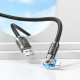 Кабель Hoco U118 iP Triumph rotating charging data cable