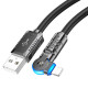 Кабель Hoco U118 iP Triumph rotating charging data cable