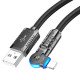 Кабель Hoco U118 iP Triumph rotating charging data cable