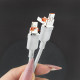 Кабель Hoco U131 Afortunado 2-in-1 charging data cable USB/Type-C to Type-C