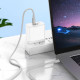 Кабель Hoco U131 Afortunado 2-in-1 charging data cable USB/Type-C to Type-C