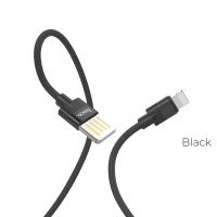 Кабель Hoco U55 Outstanding charging data cable for iP / USB + №8820