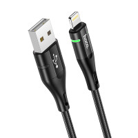 Кабель Hoco U93 Shadow charging data cable for iP / Lightning + №8825
