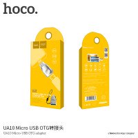 Адаптер Hoco UA10 Micro-USB OTG adapter / Кабелі + №8827