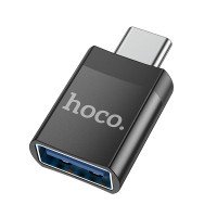 Адаптер Hoco UA17 Type-C male to USB female USB2.0 adapter / Type-C + №8830