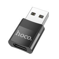 Адаптер Hoco UA17 USB Male to Type-C female USB2.0 adapter / USB + №8831