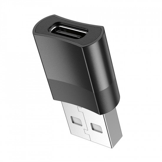 Адаптер Hoco UA17 USB Male to Type-C female USB2.0 adapter