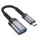 Адаптер Hoco UA24 Adapter Type-C to USB-A female USB3.0