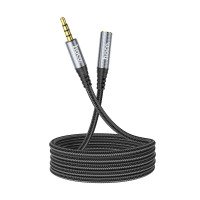 Аудио кабель Hoco UPA20 3.5 audio extension cable male to female(L=2M) / Кабели / Переходники + №8839
