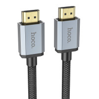 Видео кабель Hoco US03 HDTV 2.0 Male to Male 4K HD data cable(L=3M) / Бренд + №8846