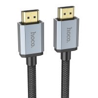 Видео кабель Hoco US03 HDTV 2.0 Male to Male 4K HD data cable(L=3M) / HDMI + №8846