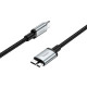 Кабель Hoco US10 Type-C to Micro USB3.0 excellent speed cable