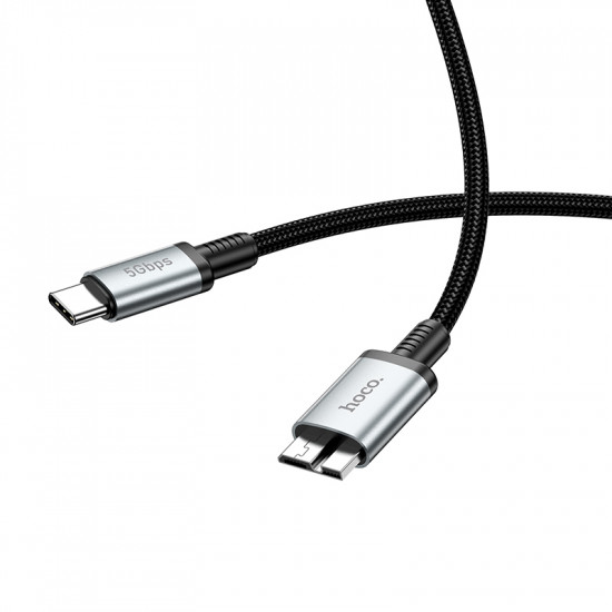 Кабель Hoco US10 Type-C to Micro USB3.0 excellent speed cable