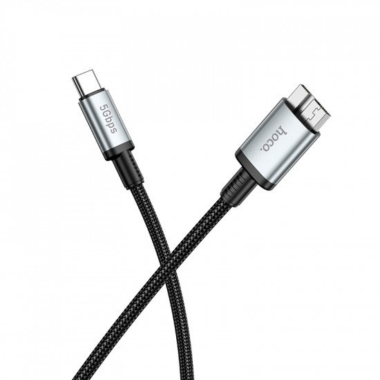 Кабель Hoco US10 Type-C to Micro USB3.0 excellent speed cable