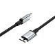 Кабель Hoco US10 Type-C to Micro USB3.0 excellent speed cable