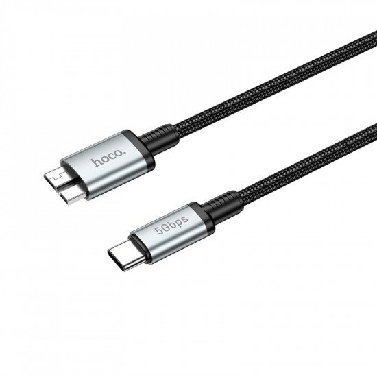 Кабель Hoco US10 Type-C to Micro USB3.0 excellent speed cable