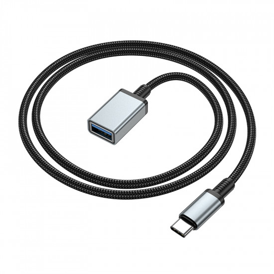 Кабель Hoco US10 Type-C male to USB female USB3.0 excellent speed extension cable