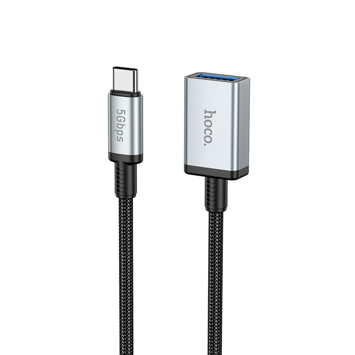 Кабель Hoco US10 Type-C male to USB female USB3.0 excellent speed extension cable