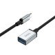 Кабель Hoco US10 Type-C male to USB female USB3.0 excellent speed extension cable