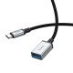 Кабель Hoco US10 Type-C male to USB female USB3.0 excellent speed extension cable