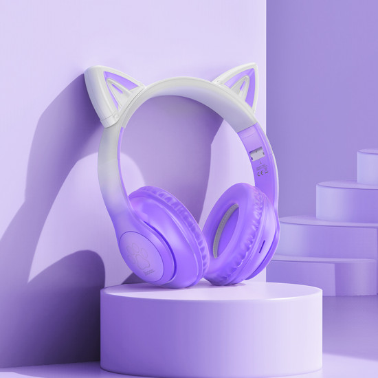 Наушники Hoco W42 Cat ears BT headphones