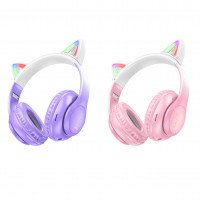Наушники Hoco W42 Cat ears BT headphones / Бездротові + №9485