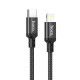 Кабель Hoco X14 Double speed PD charging data cable for iP(L=1M)