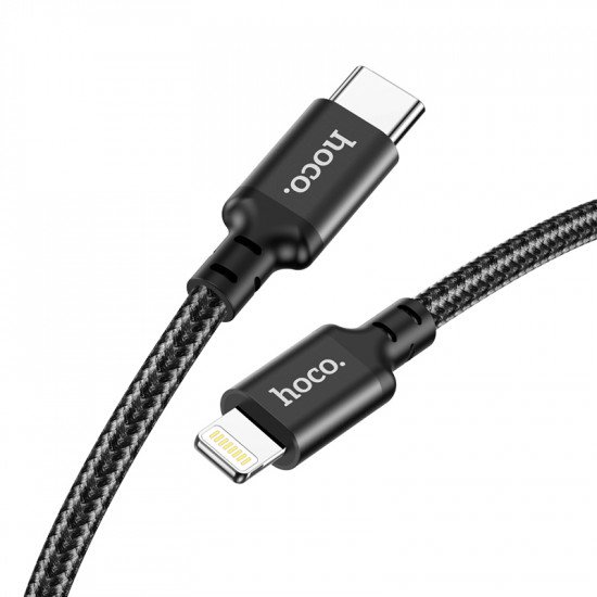 Кабель Hoco X14 Double speed PD charging data cable for iP(L=1M)