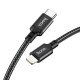 Кабель Hoco X14 Double speed PD charging data cable for iP(L=1M)